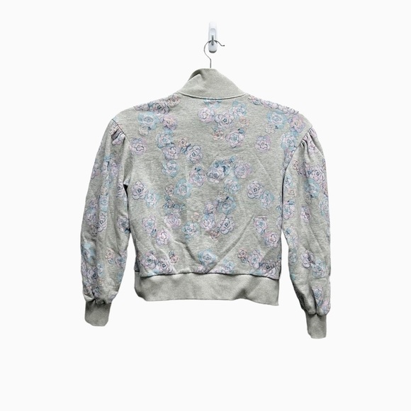 Rebecca Taylor La Vie Fabienne Floral Print Fleece Jacket Size Small - Picture 7 of 11